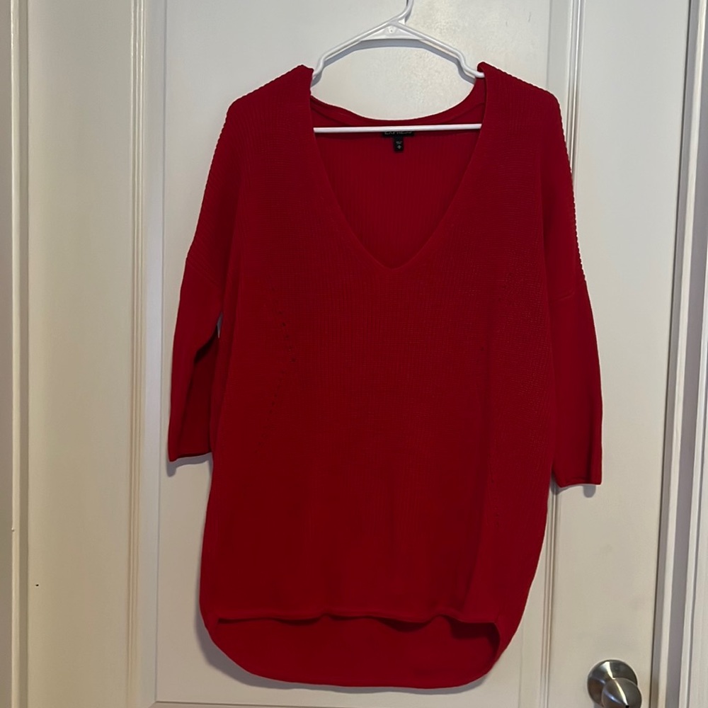 Red sweater